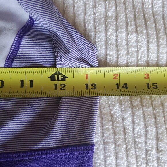Lululemon Run Ta Ta Topper  Wee Stripe Bruised Berry - Picture 11 of 12